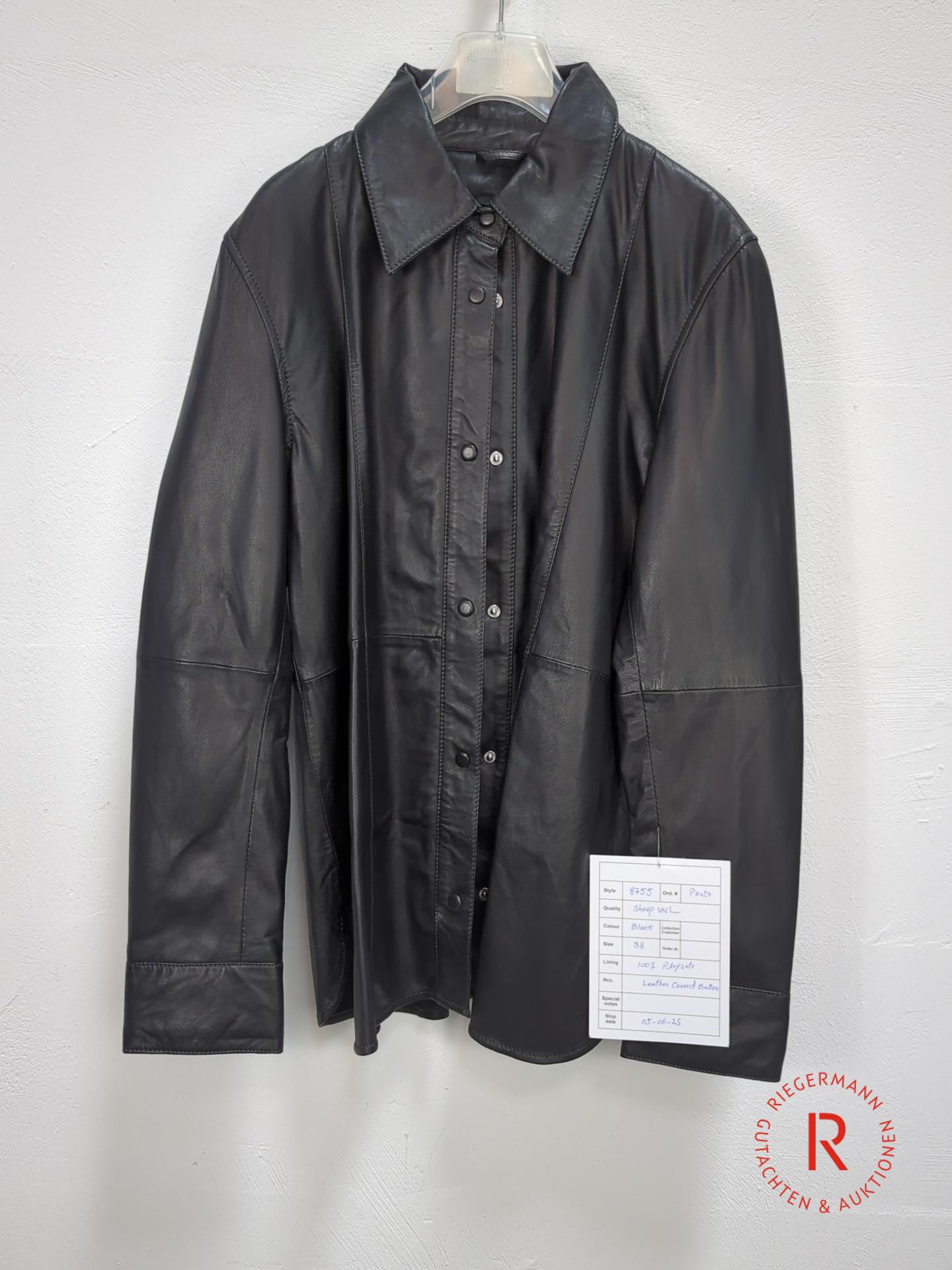 DAMEN LEDERJACKE GRÖSSE 38